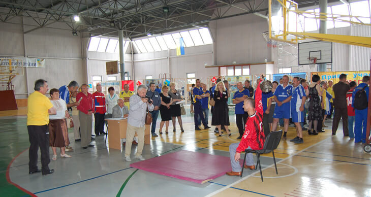 У Тернополі відбувся перший етап спартакіади «Сила духу»